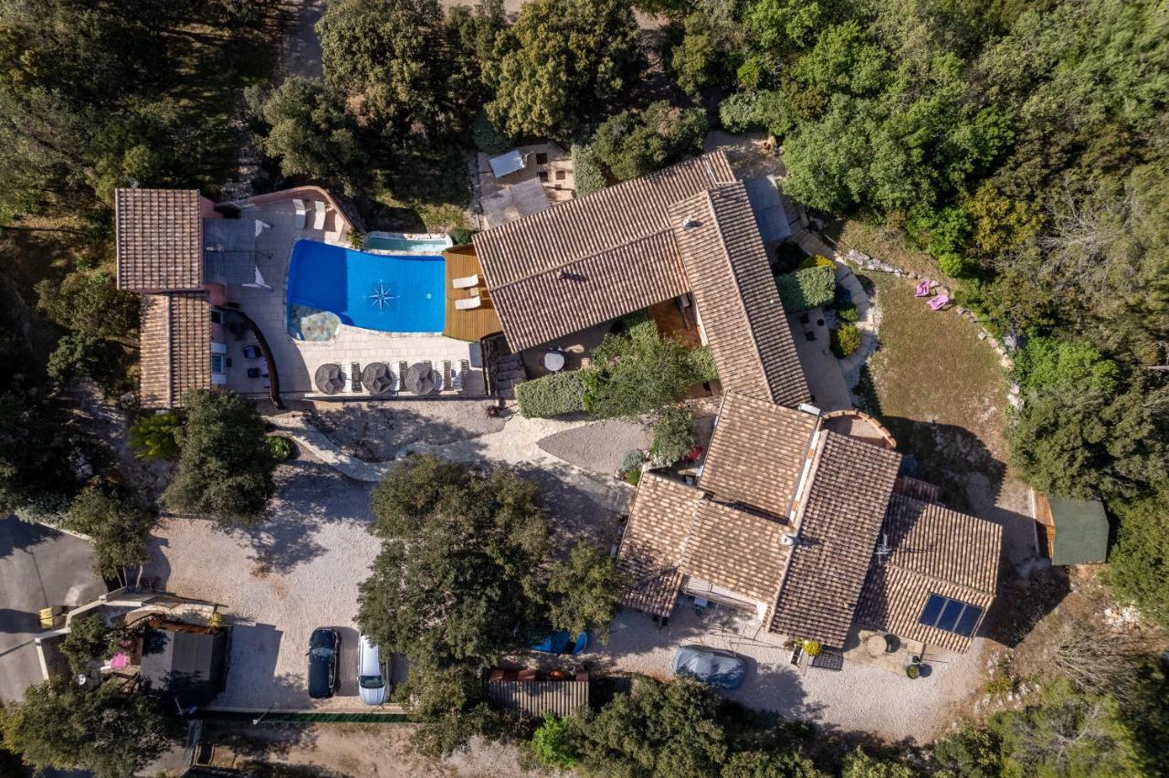 La Rose Des Vents & Spa - Gite La Parenthese Néoules Dış mekan fotoğraf